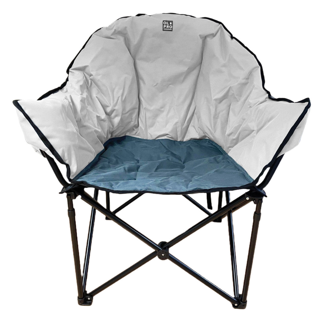 OLPRO - Olympus XL Camping Chair Grey and Charcoal | FU103