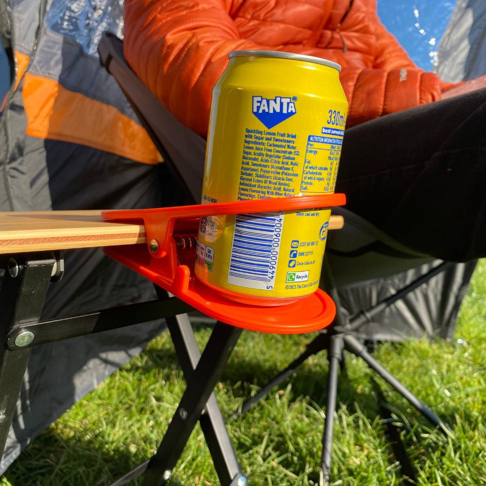 OLPRO - Orange Drink Holder Table Clip | OL560