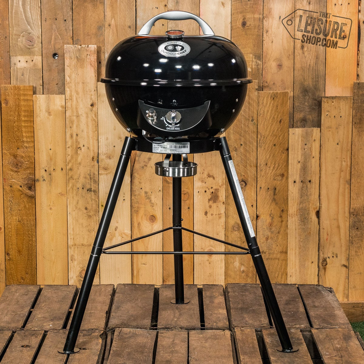 Outdoor Chef Chelsea 420 portable gas BBQ on legs