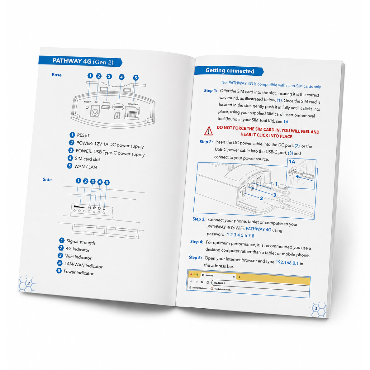 Belmont Leisure - Pathway 4G Wifi Router (2nd Gen)