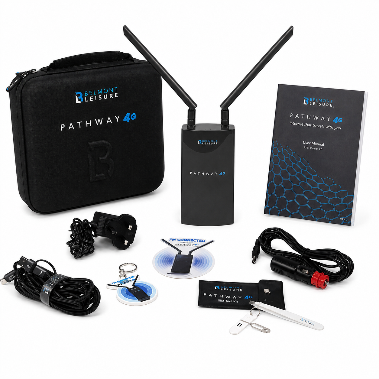 Belmont Leisure - Pathway 4G Wifi Router (2nd Gen)