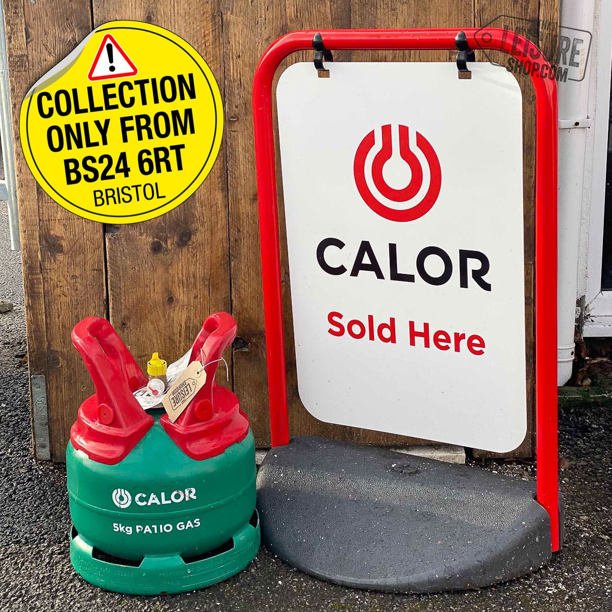 Calor - Patio gas 5kg gas bottle COLLECTION ONLY