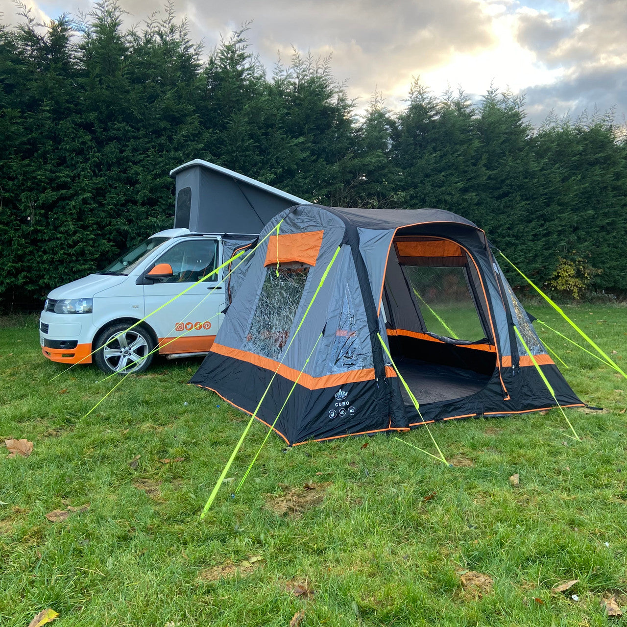OLPRO - Cubo Breeze® v2 Campervan Awning Blue | OB142