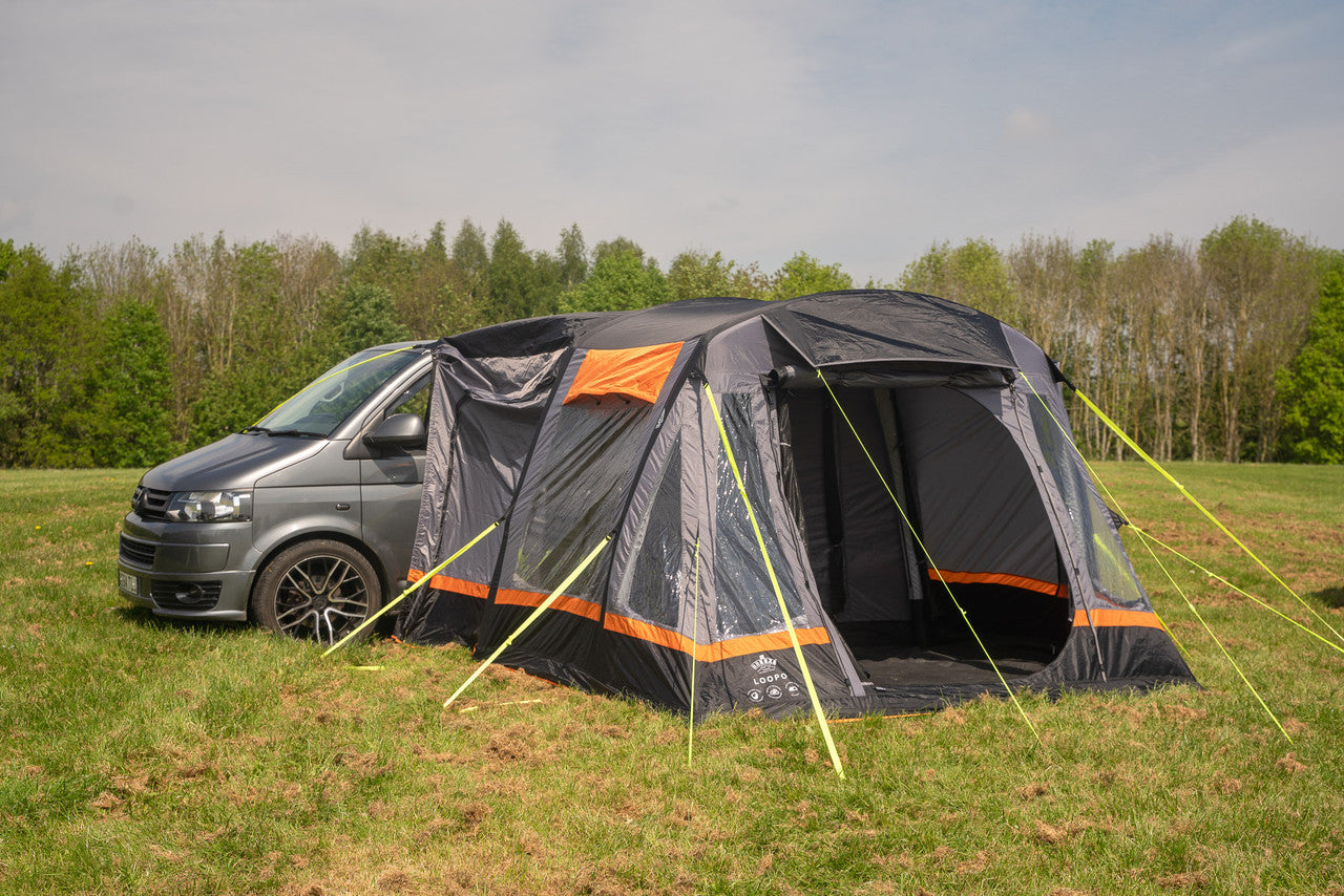 OLPRO - Loopo Breeze® v2 Inflatable Campervan Awning Orange | OB139