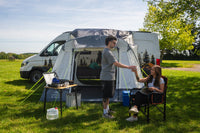 OLPRO - Loopo Breeze® V2 Tall Tunnel Motorhome Awning (Grey) | OB149
