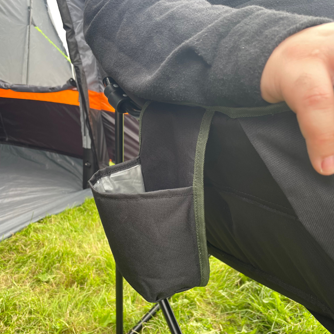 OLPRO - Olympus XL Camping Chair Black & Green | FU111