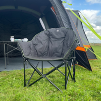 OLPRO - Olympus XL Camping Chair Black & Green | FU111