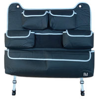 OLPRO - Rear Double Seat Storage Organiser - Grey | OL646