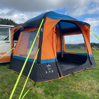 OLPRO - Uno Breeze® v2 Campervan Awning Blue and Grey | OB119