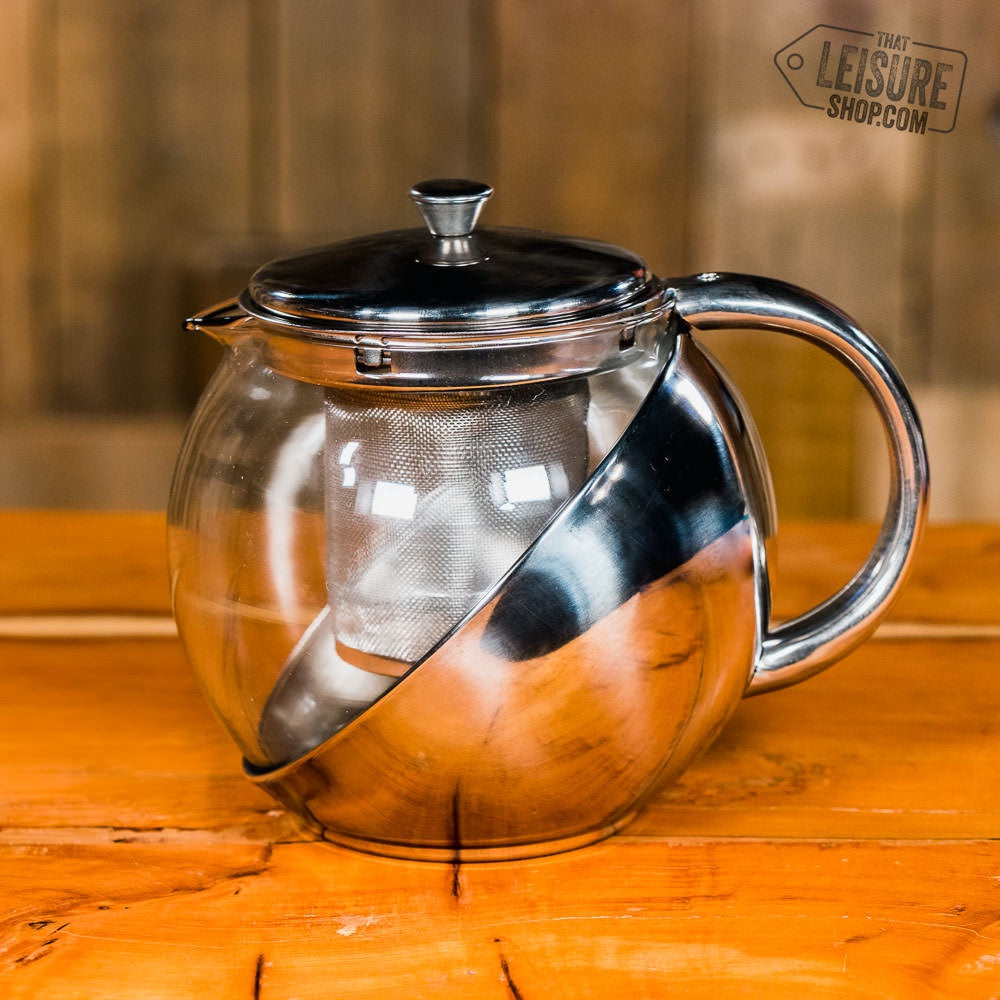 Quest Edgecumbe glass teapot