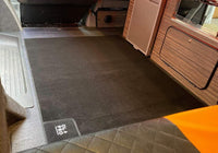 OLPRO - Black Rear Campervan Living Area Carpet - 1000mm x 1000mm | OM10