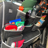 OLPRO - Rear Double Seat Storage Organiser - Grey | OL646
