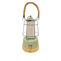 OLPRO - Retro Dimmable Lantern - Sage Green | OL574