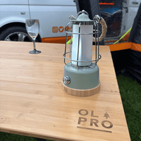 OLPRO - Retro Dimmable Lantern - Sage Green | OL574