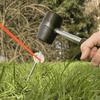 OLPRO - Rubber Camping Mallet 16oz Steel Shaft | OL525