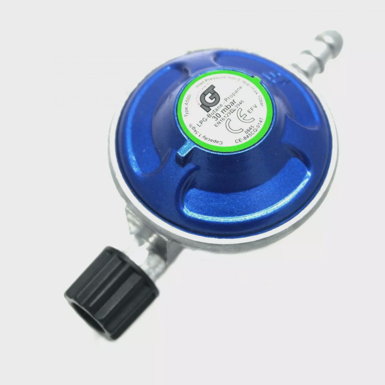 IGT Cartridge Gas Regulator 30 mBar 8mm A500i