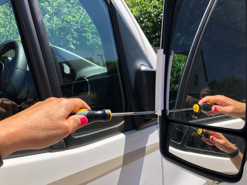 Milenco – Mercedes Sprinter Motorhome Twin Arm Mirror Protector Bumpers