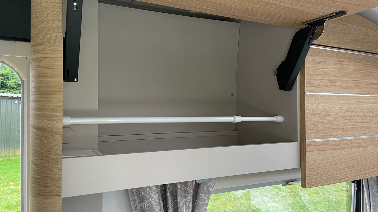 OLPRO - Telescopic Cupboard & Fridge Storage Bars 41-71cm Pack of Two | OL509