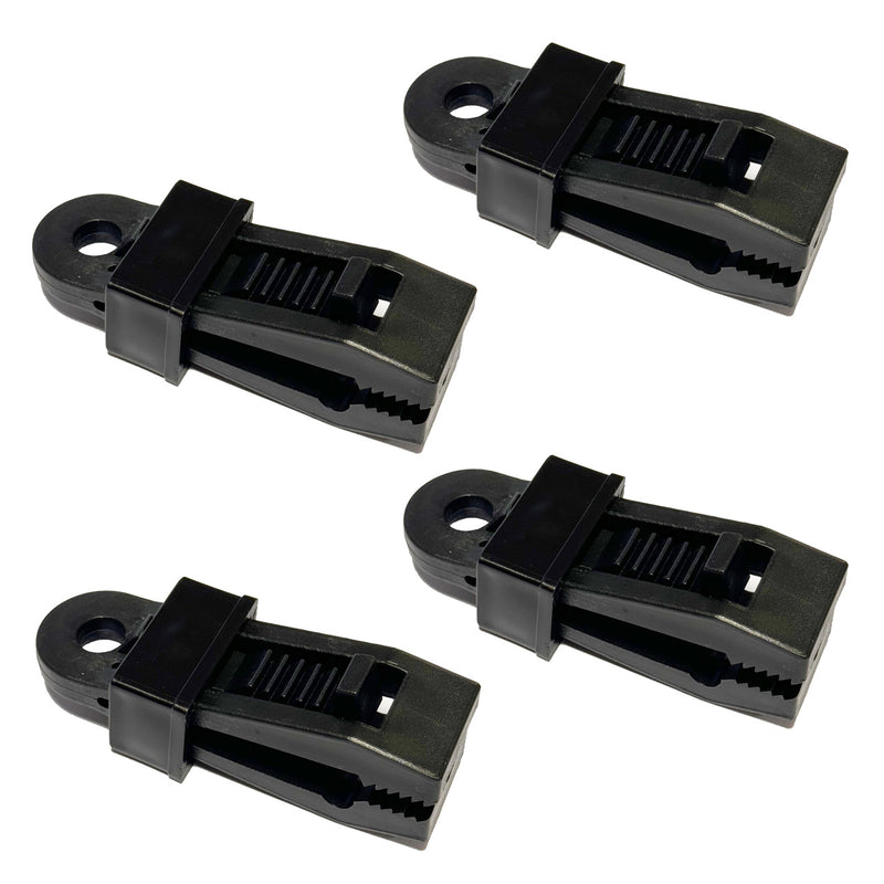 OLPRO - Tent Groundsheet Pegging Clamps Pack Of 4 | OL515