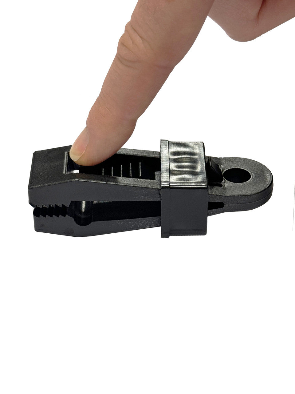OLPRO - Tent Groundsheet Pegging Clamps Pack Of 4 | OL515