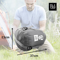 OLPRO - The Stafford Sleeping Bag - Grey | ED107