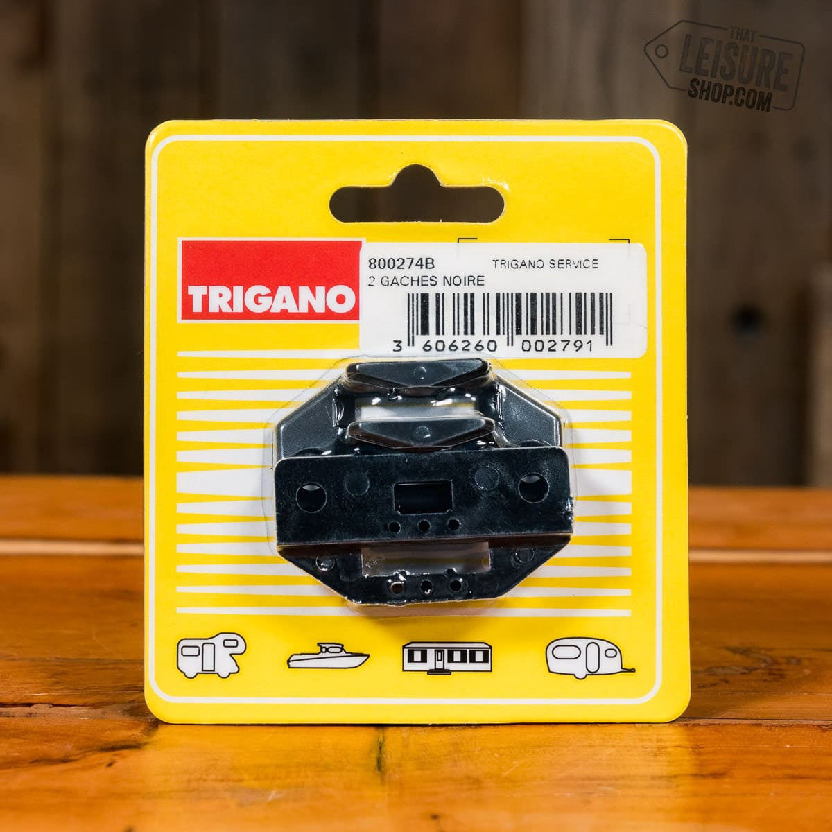 Trigano lever lock catches