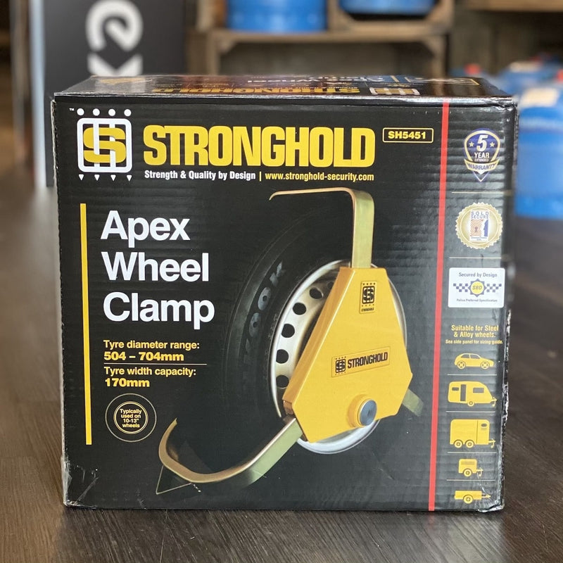 Apex wheel clamp B1 D504-704mm W170mm SH5451