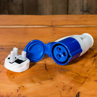 Vechline UK/13A plug to 16A mains hook up adaptor