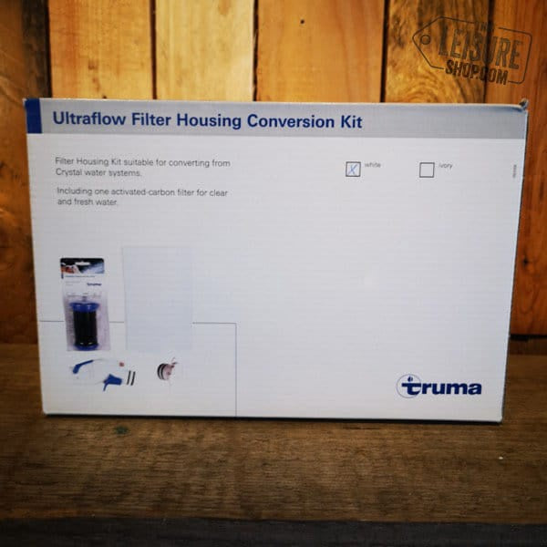 Truma Ultraflow Filter Water Inlet Housing Conversion Kit - White