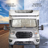 OLPRO - Universal Internal Thermal Motorhome Blind to fit for van based Peugeot Boxer, Fiat Ducato, Ford Transit, Mercedes Sprinter | OL3356