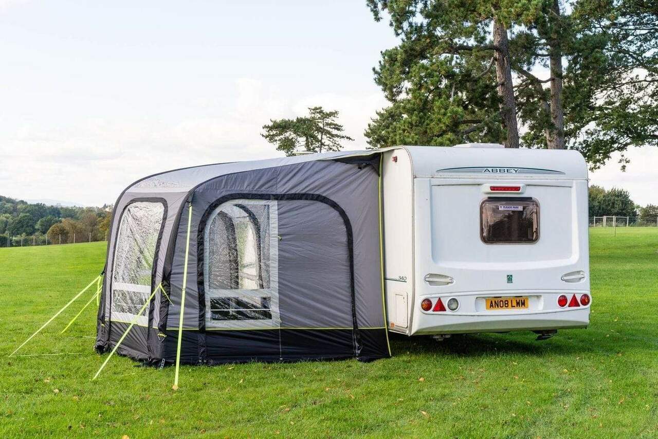 OLPRO - View 300 Caravan Inflatable Porch Awning With Porch Extension | OB124