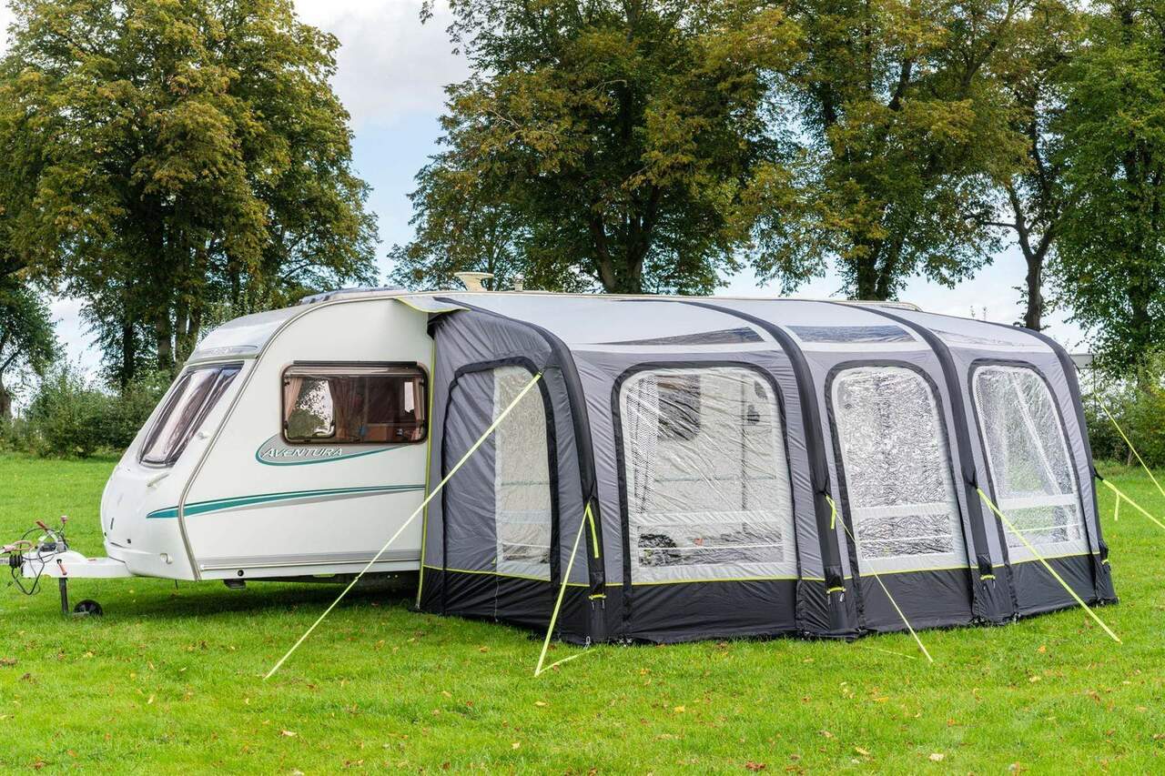OLPRO - View 420 Caravan Inflatable Porch Awning With Porch Extension | OB125