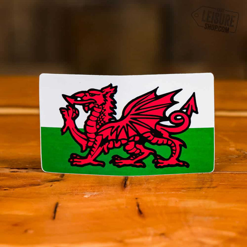 Welsh flag sticker